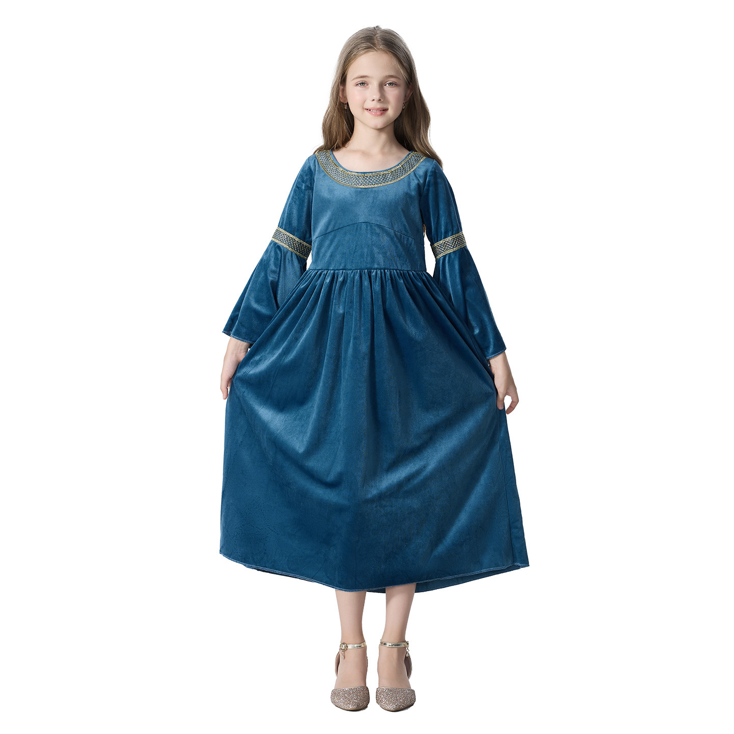 Medieval Cosplay Princess Dres - Vintage Fashion Dresses ulasan dan harga