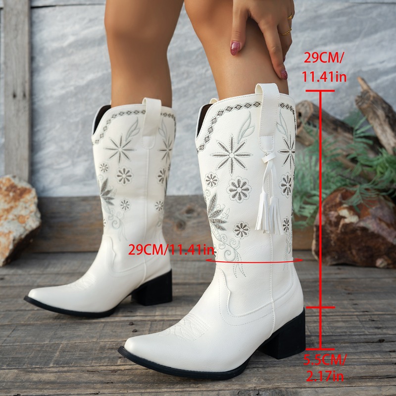 Vintage Pointed Toe Embroidere - Vintage Outdoor Fashion ulasan dan harga