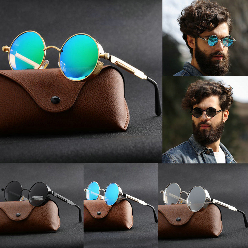 New Metal Steampunk Sunglasses - Vintage Fashion Enthusiasts ulasan dan harga