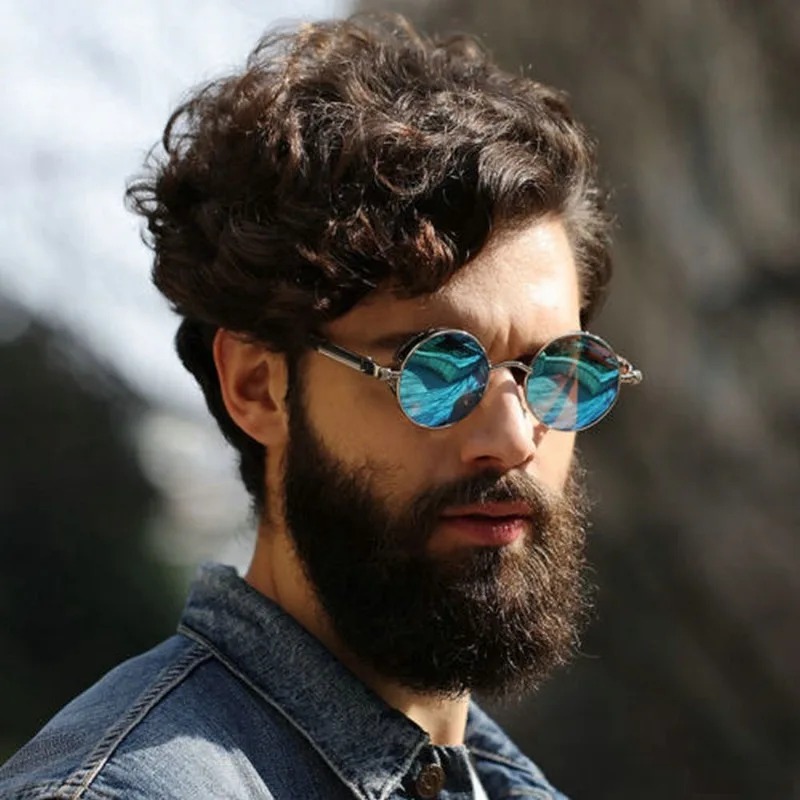 New Metal Steampunk Sunglasses - Vintage Fashion Enthusiasts ulasan dan harga