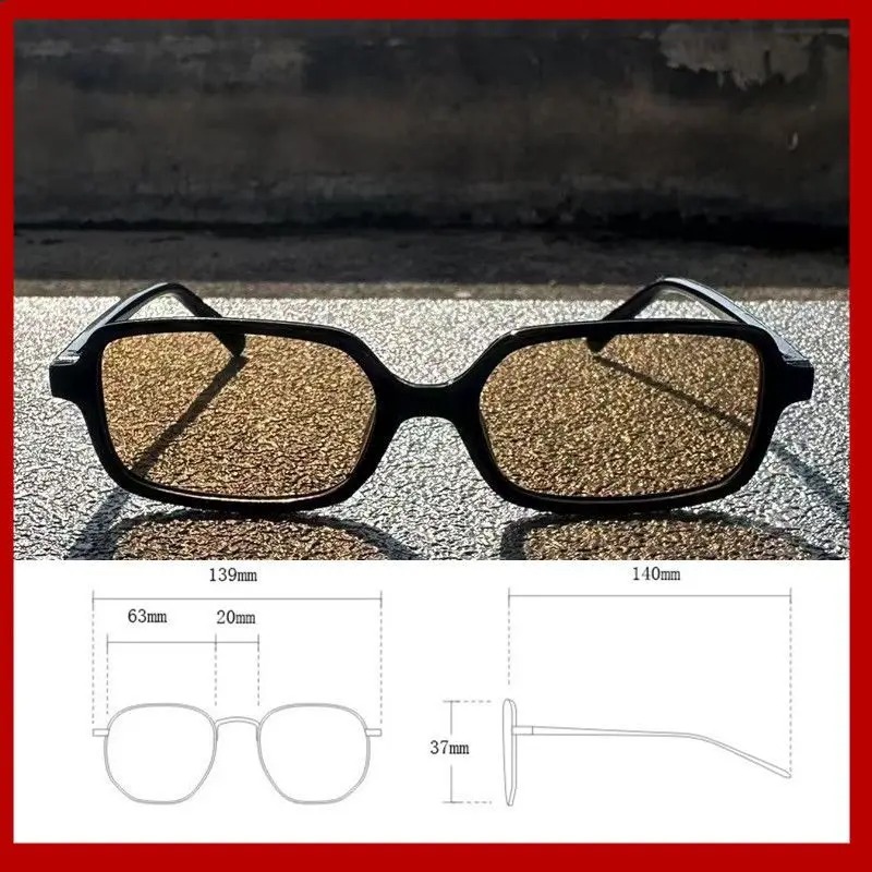 New Sexy Small Rectangle Sungl - Vintage Fashion Enthusiasts ulasan dan harga
